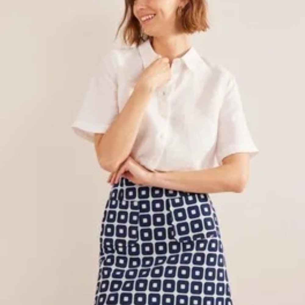 Boden Textured A-Line Mini